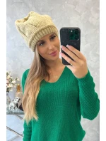 Dámský klobouk Klarysa K393 beige Dámský klobouk Klarysa K393 beige