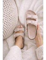 Dámské žabky Světle růžové Oliena