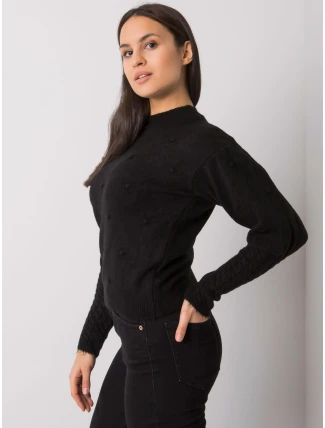 Jumper ASM SW 7424.17 černý Jumper ASM SW 7424.17 černý