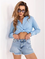 HM SN šortky N122.79 světle modré