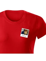 Personalizované dámské tričko s polaroidem