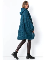 Dámský kardigan F1493 tm. modrý - Fobya Dámský kardigan F1493 tm. modrý - Fobya