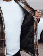 FashionStreet béžová pánská bunda s kapucí TX4960