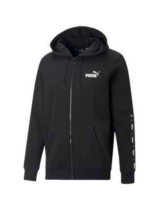 Mikina Puma ESS+ Tape Full-Zip Hoodie FL M 670270 01 pánské