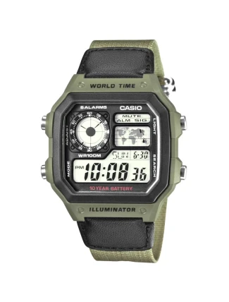 Pánské hodinky CASIO AE-1200WHB-3BVDF + krabice Pánské hodinky CASIO AE-1200WHB-3BVDF + krabice