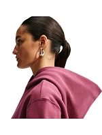 Dámská mikina Nike Studio Fleece Medium Weight, růžová, IM8100 654