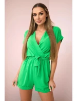 Krátký overal zavazovaný v pase Krátký overal zavazovaný v pase