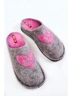 Domácí pantofle Big Star KK276020 Šedo-růžová Domácí pantofle Big Star KK276020 Šedo-růžová