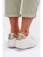 Sneakersy na platformě Big Star TT274805 bílé