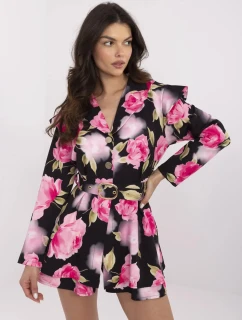 DHJ KO 20615 2.60 černo-růžový overal