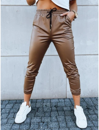 Dámské voskované kalhoty HARBOR camel FashionStreet UY1699 Dámské voskované kalhoty HARBOR camel FashionStreet UY1699