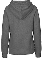 Neutral O 83101 Dámská mikina s kapucí z bio bavlny 77.8311 dark heather