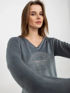 Dámská souprava RV KMPL 8442.23P šedomodrá - FPrice