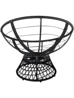 ZAHRADNÍ KŘESLO OTOČNÉ O 360 STUPŇŮ S ČERVENÝM POLŠTÁŘEM ZAHRADNÍ KŘESLO OTOČNÉ O 360 STUPŇŮ S ČERVENÝM POLŠTÁŘEM