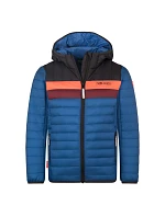 Ultralehká bunda Trollkids Eikefjord z polyfibry alpská modrá/černá/radikálně červená/kaštanová (463-144)