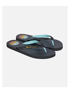Plážové žabky RIP CURL Wetty Fade Bloom Open Toe, černé
