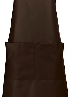 SOL'S Gala Zástěra s laclem 25.8010 chocolate