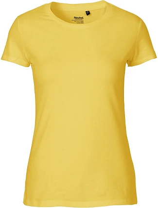 Neutral O 81001 Dámské tričko z bio bavlny 77.8101 yellow Neutral O 81001 Dámské tričko z bio bavlny 77.8101 yellow