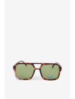 Dámské sluneční brýle Hnědozelené