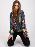 Halenka DHJ BZ 6033 2.46P tmavě modrá