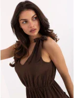 Šaty MI SK 92179.14 tmavě hnědé