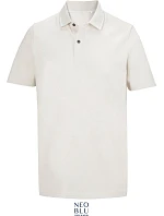 NEOBLU Orel Unisex piqué polo z těžké bavlny 24.4337 dusty beige NEOBLU Orel Unisex piqué polo z těžké bavlny 24.4337 dusty beige