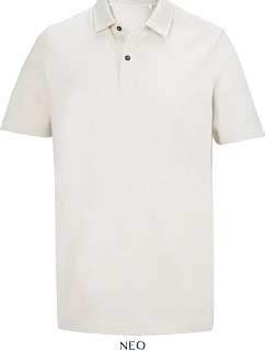 NEOBLU Orel Unisex piqué polo z těžké bavlny 24.4337 dusty beige