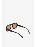 Dámské sluneční brýle s UV filtrem Černo-hnědé