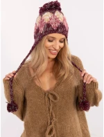 Čepice AT CZ CHA9213.91 bordó Čepice AT CZ CHA9213.91 bordó