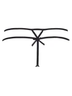 Tanga Maple Lolipop V-7818 černá - Axami