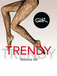 YASMINE - 09 SÍŤOVANÉ PUNČOCHÁČE