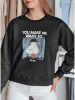 Dámská mikina GOOSHY černá FashionStreet BY1429