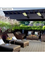 POULIČNÍ LAMPA SOLÁRNÍ LUCERNA 120LED + DÁLKOVÉ OVLÁDÁNÍ POHYBOVÝ A SOUMRAKOVÝ SENZOR