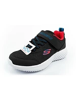 Dětská sportovní obuv Skechers Bounder na suchý zip lehká módní černá