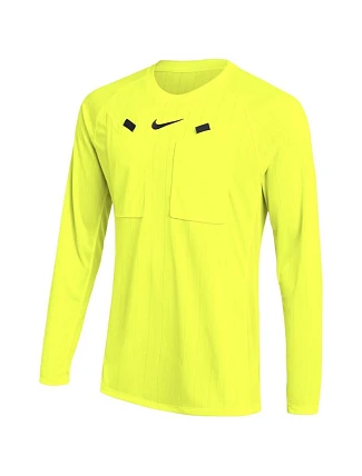 Pánské tričko Nike Dri-FIT Referee III s dlouhým rukávem, žluté, HV8326 702 S Pánské tričko Nike Dri-FIT Referee III s dlouhým rukávem, žluté, HV8326 702 S