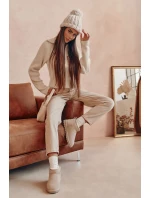 Dámské semišové nízké boty do sněhu Světle béžová Shelie