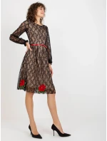 LK SK 507018 šaty.60P černá