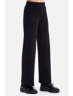 B300 Kalhoty z žebrového úpletu - černé B300 Kalhoty z žebrového úpletu - černé