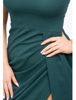 Dámské šaty Delicja SA718 zelené - Karko Dámské šaty Delicja SA718 zelené - Karko