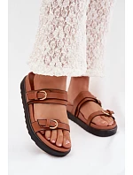 Klapky na platformě model 225379 Step in style