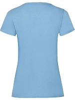 Fruit of the Loom Lady-Fit Valueweight T Dámské tričko 16.1372 sky blue Fruit of the Loom Lady-Fit Valueweight T Dámské tričko 16.1372 sky blue
