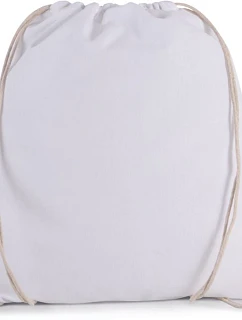 Kimood KI 0147 Sportovní vak z bio bavlny 19.0147 white