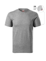 Recall tričko unisex tmavě šedý melír 12 (brand label)