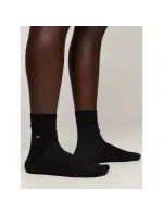 Pánský dárkový set boxerky + ponožky  UM0UM03048 0GU černé se vzorem - Tommy Hilfiger