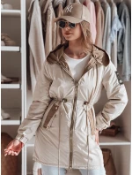 Dámská přechodná bunda parka GLAMOON béžová FashionStreet TY4811