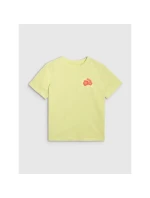 Dámské tričko oversize s potiskem 4F 4FRSS25TTSHF3160-73S Dámské tričko oversize s potiskem 4F 4FRSS25TTSHF3160-73S