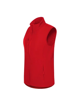 Dámská softshellová vesta Trail (červená)