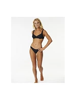 Plavky RIP CURL Premium Surf Cheeky Pant, černé Plavky RIP CURL Premium Surf Cheeky Pant, černé