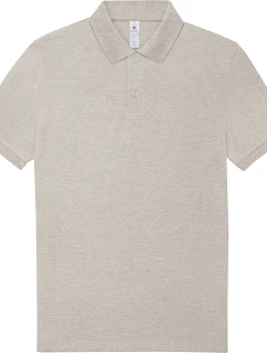 B&C My Polo 210 Piqué polo z těžké bavlny 01.U426 heather grey fog