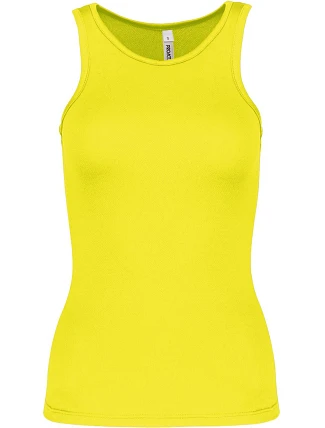 Kariban ProAct PA 442 Dámské sportovní tílko 20.P442 fluorescent yellow